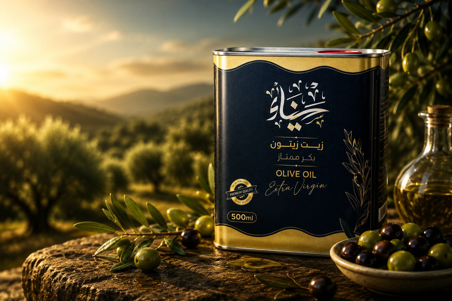 زيت زيتون بكر ممتاز Extra Virgin