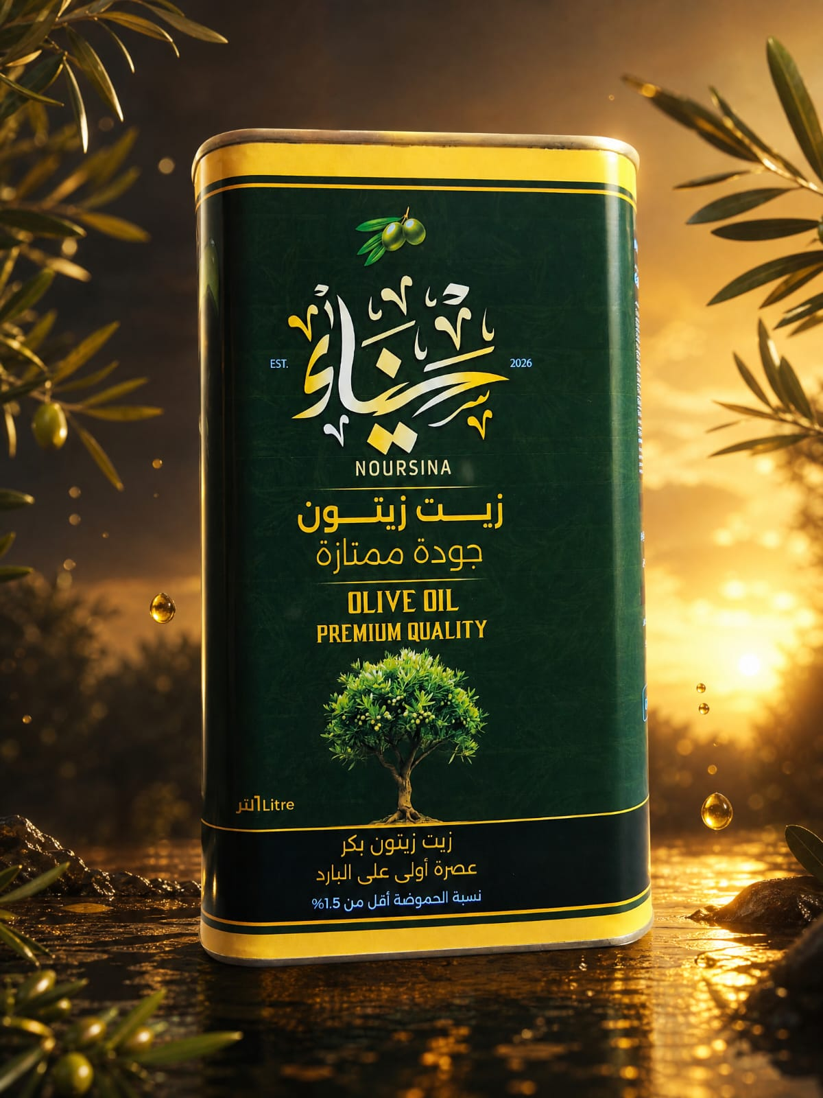 زيت زيتون بكر Virgin
